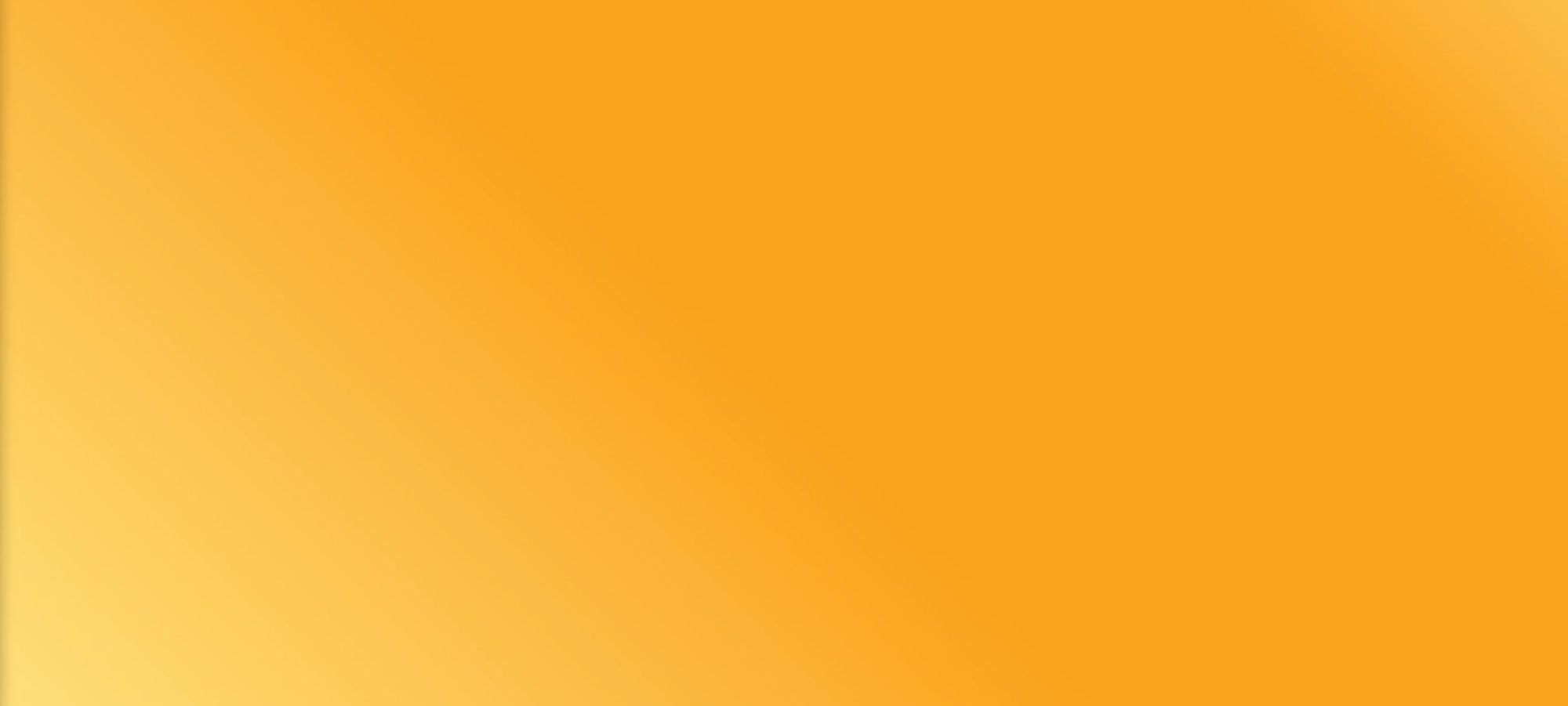 The image shows a plain gradient background transitioning from a light yellow to a vibrant orange shade.